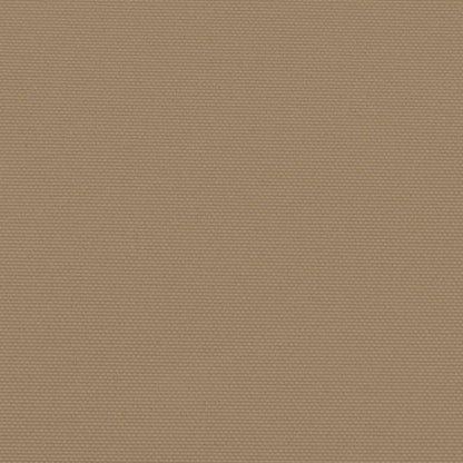 vidaXL Retractable Side Awning Taupe 160x1200 cm