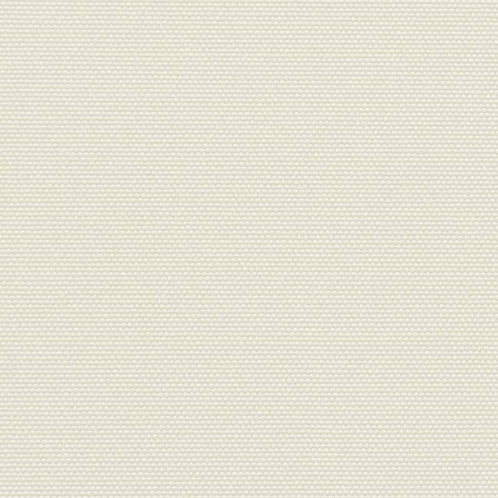 vidaXL Retractable Side Awning Cream 180x1200 cm