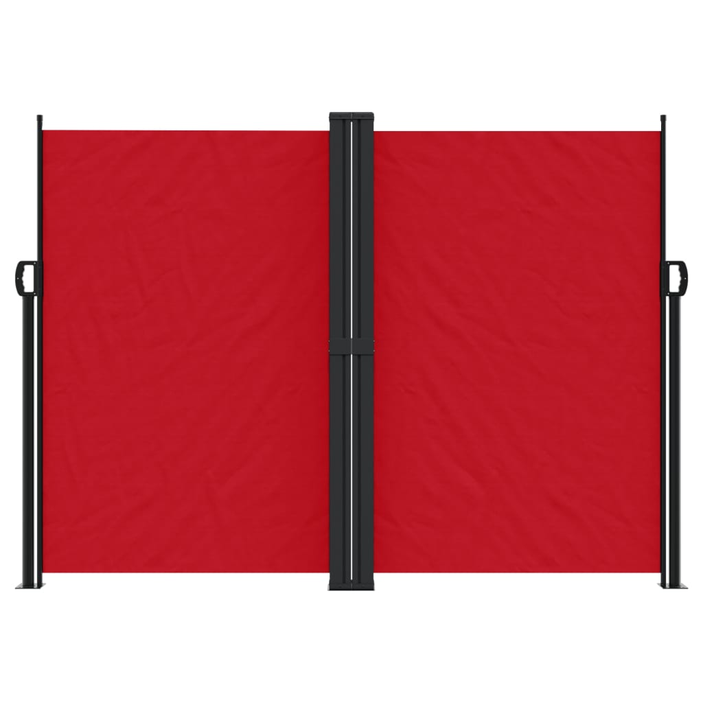 vidaXL Retractable Side Awning Red 180x1200 cm