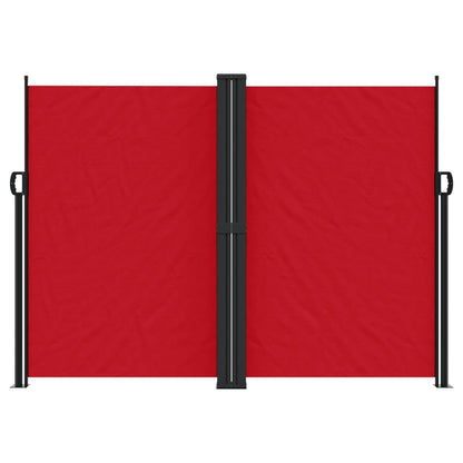 vidaXL Retractable Side Awning Red 180x1200 cm