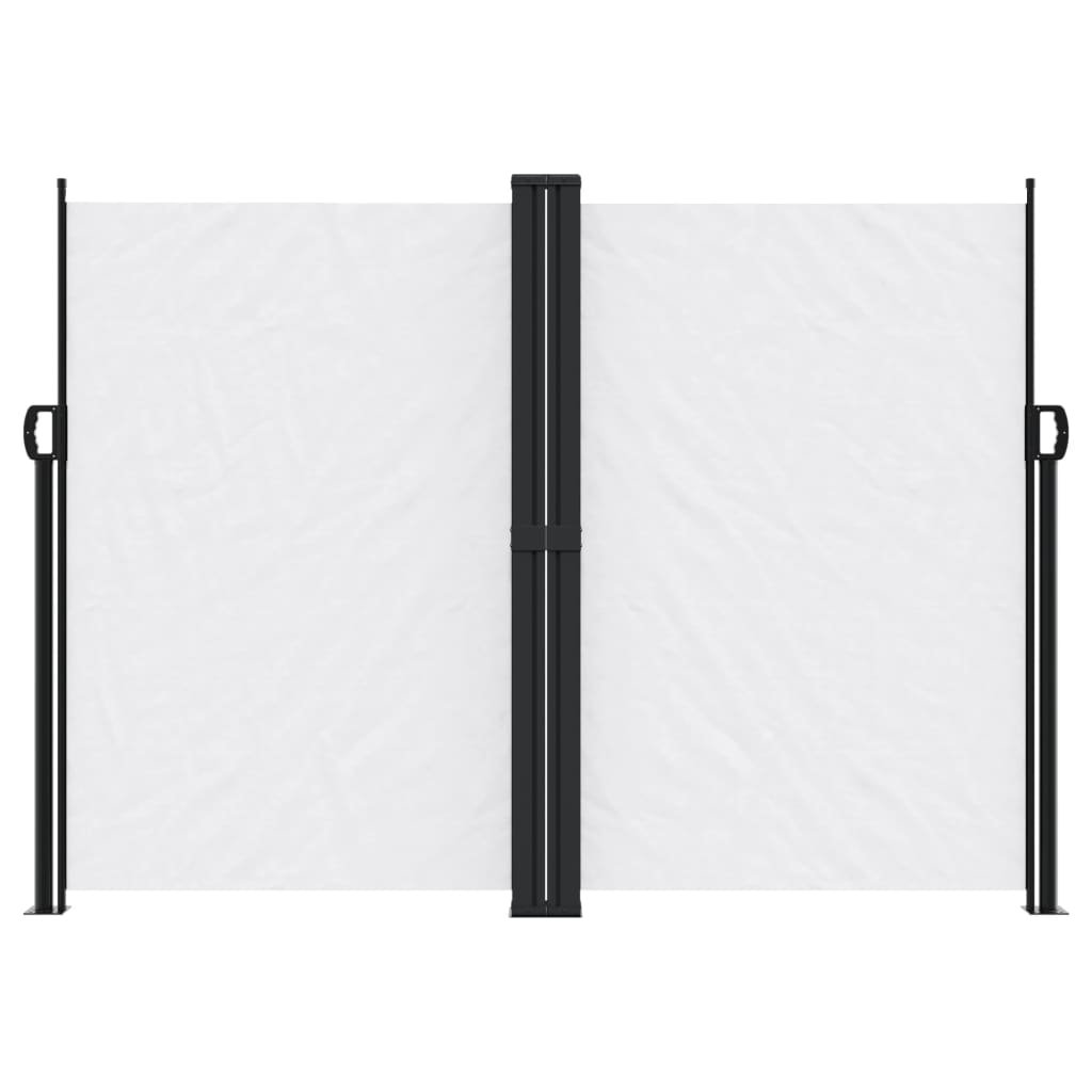 vidaXL Retractable Side Awning White 180x1200 cm