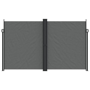 vidaXL Retractable Side Awning Anthracite 200x600 cm
