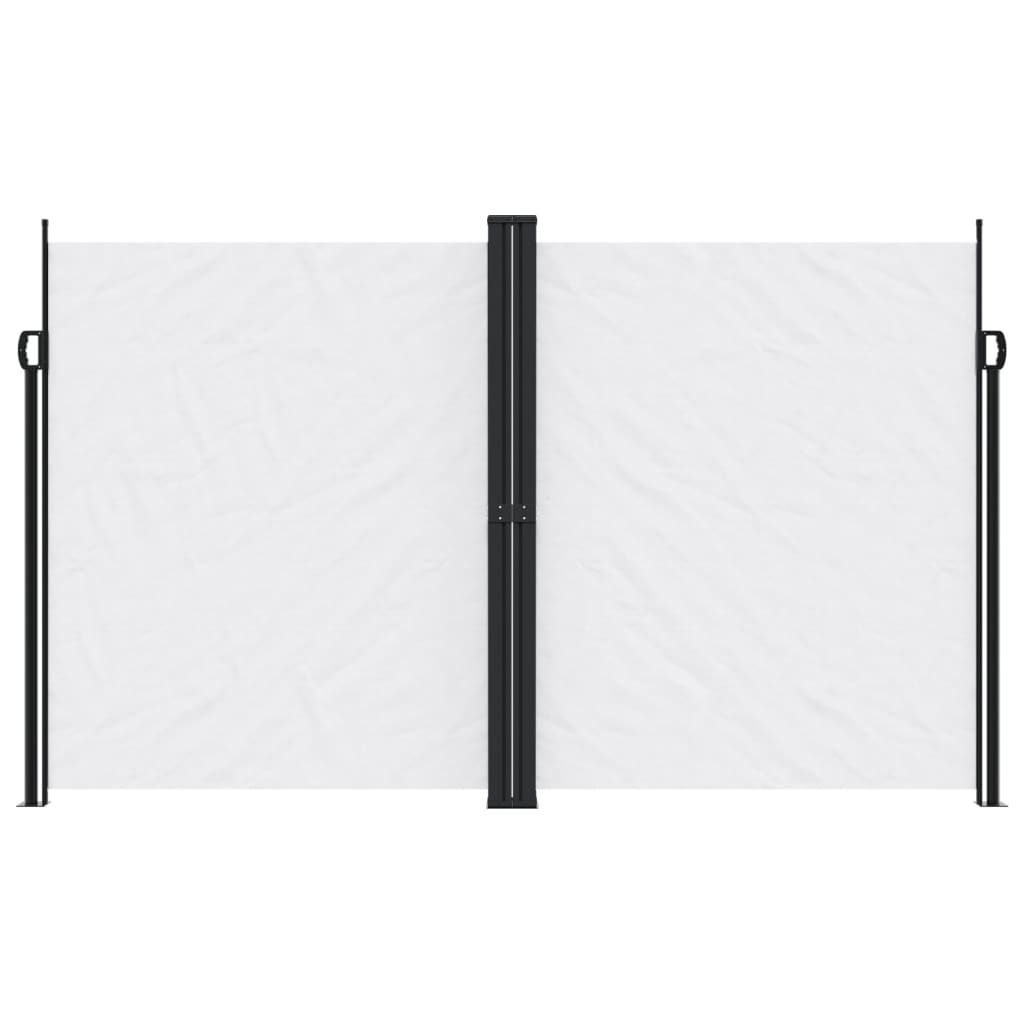 vidaXL Retractable Side Awning White 200x1200 cm