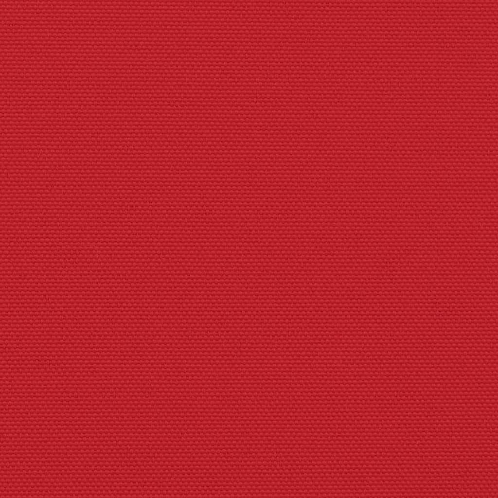 vidaXL Retractable Side Awning Red 220x1200 cm