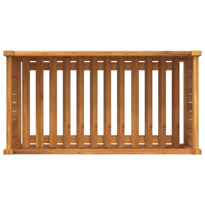 vidaXL Garden Planter with Liner 80x42x40 cm Solid Wood Acacia
