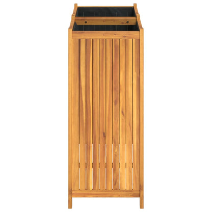 vidaXL Garden Planter with Liner 84x42x100 cm Solid Wood Acacia