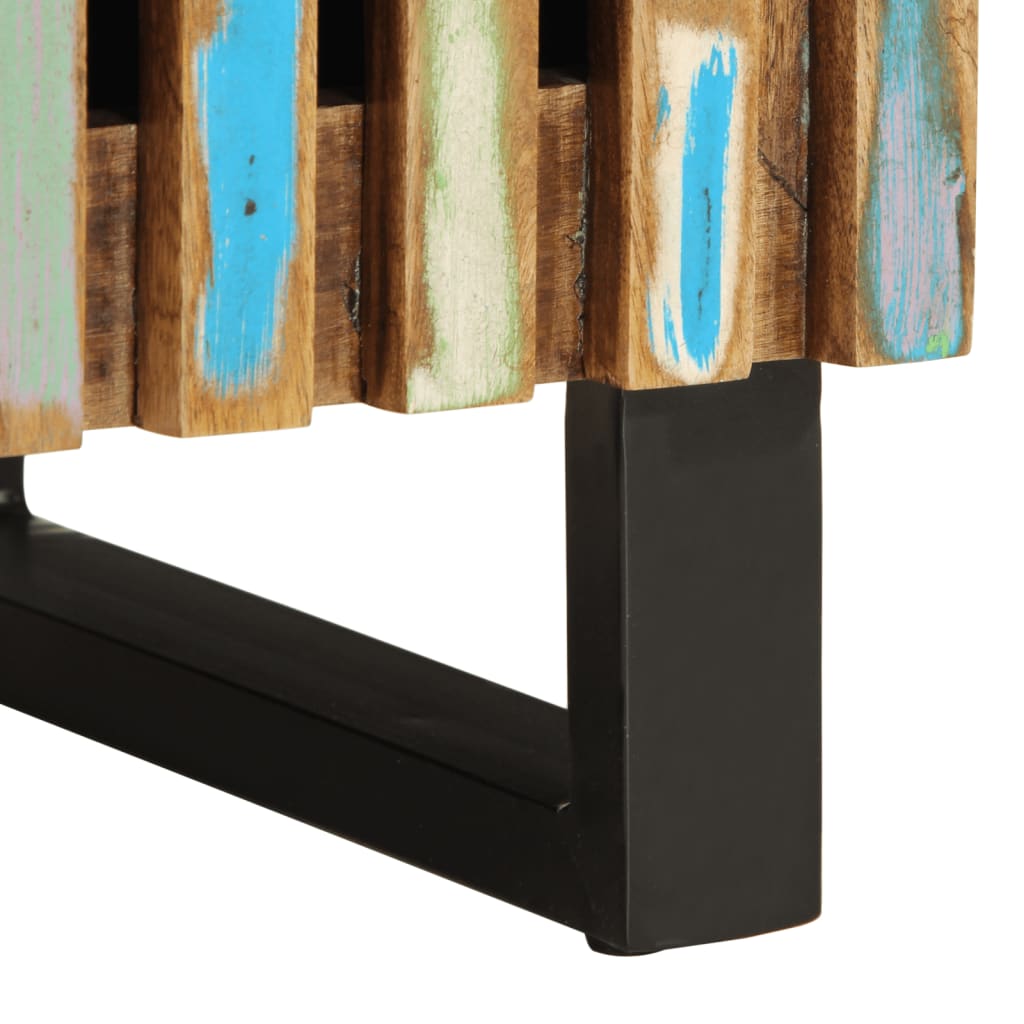 vidaXL Bedside Cabinet 40x34x46 cm Solid Wood Reclaimed