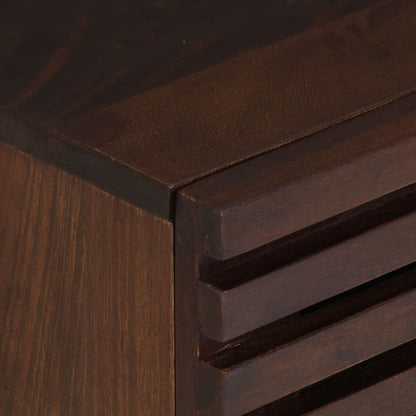 vidaXL Bedside Cabinet 40x34x46 cm Solid Wood Mango