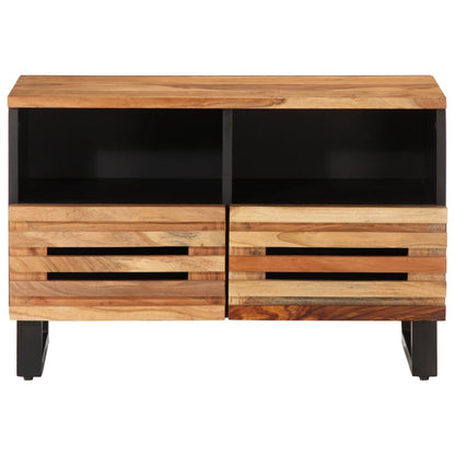 vidaXL TV Cabinet 70x34x46 cm Solid Wood Acacia