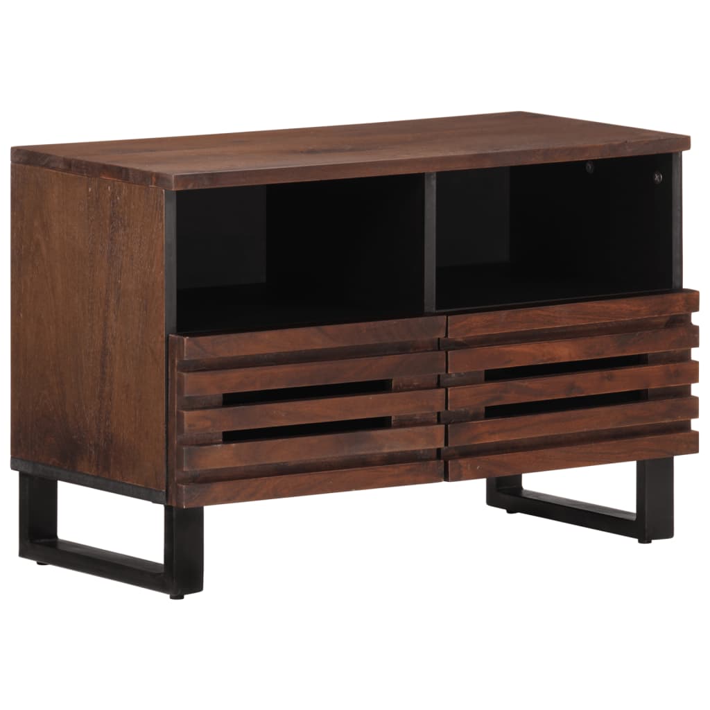 vidaXL TV Cabinet Brown 70x34x46 cm Solid Wood Mango