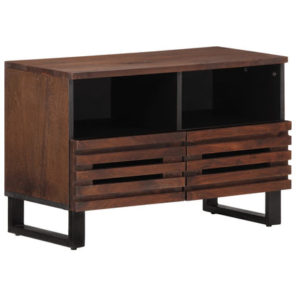 vidaXL TV Cabinet Brown 70x34x46 cm Solid Wood Mango