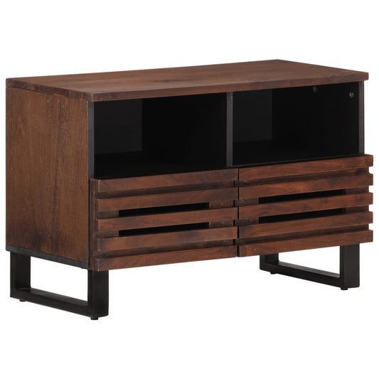 vidaXL TV Cabinet Brown 70x34x46 cm Solid Wood Mango