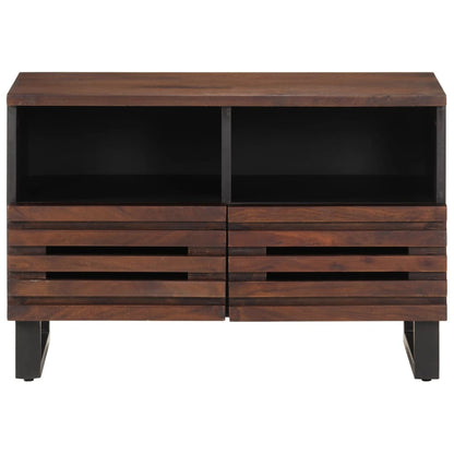 vidaXL TV Cabinet Brown 70x34x46 cm Solid Wood Mango