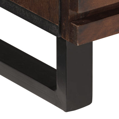 vidaXL TV Cabinet Brown 70x34x46 cm Solid Wood Mango