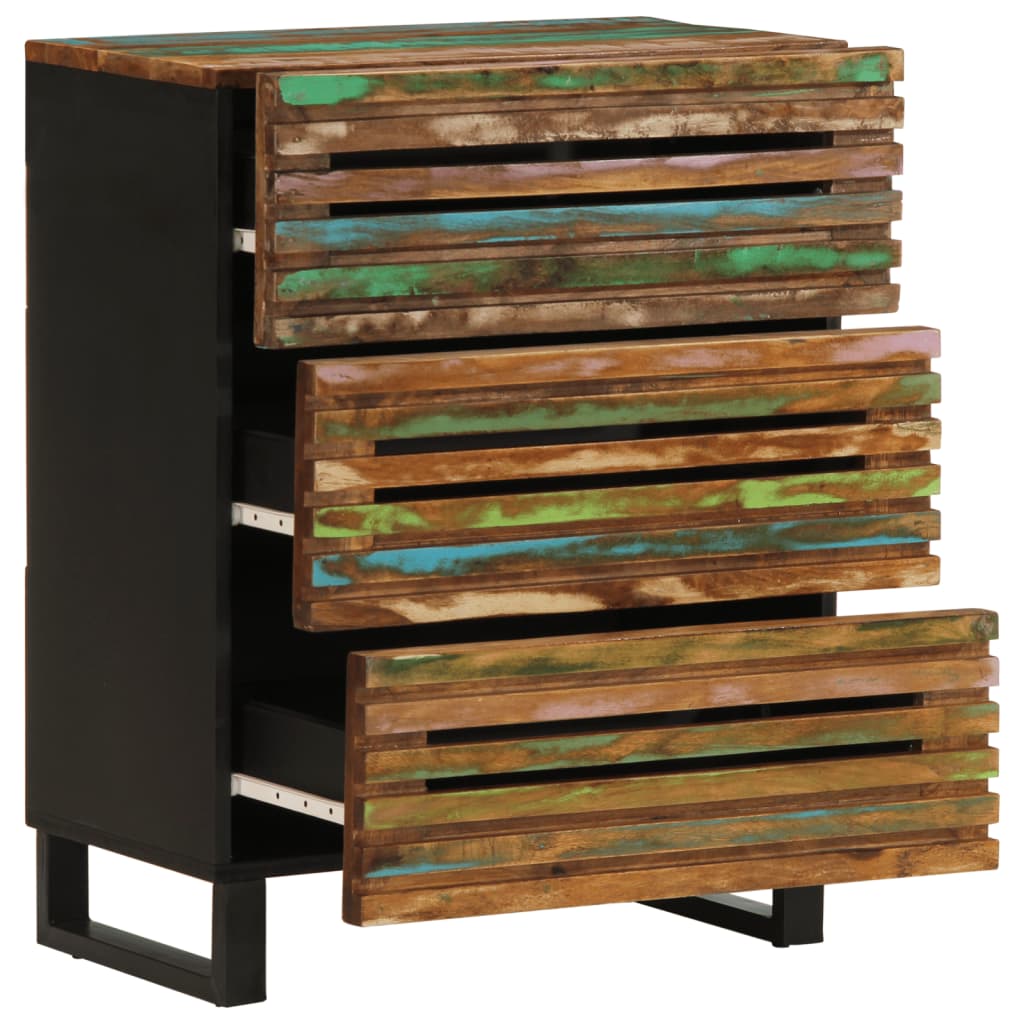 vidaXL Sideboard 60x34x75 cm Solid Wood Acacia