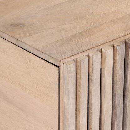vidaXL Coffee Table White 80x51x40 cm Solid Wood Mango