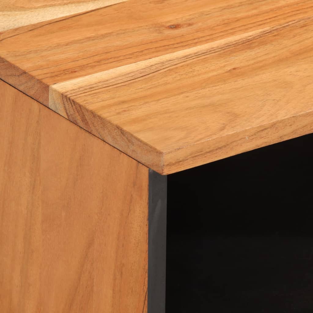 vidaXL Bedside Cabinets 2 pcs 40x34x46 cm Solid Wood Acacia
