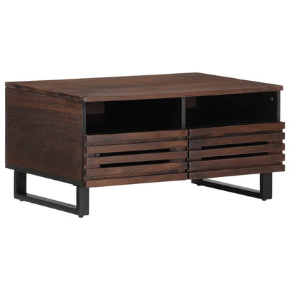vidaXL Coffee Table Brown 80x55x40 cm Solid Wood Mango