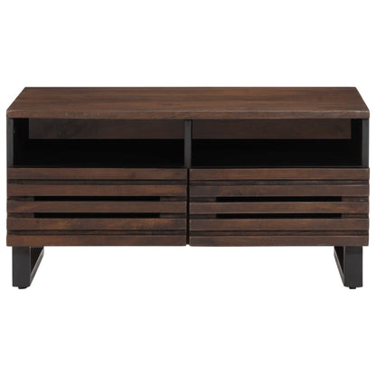 vidaXL Coffee Table Brown 80x55x40 cm Solid Wood Mango