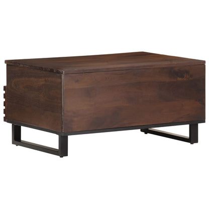 vidaXL Coffee Table Brown 80x55x40 cm Solid Wood Mango