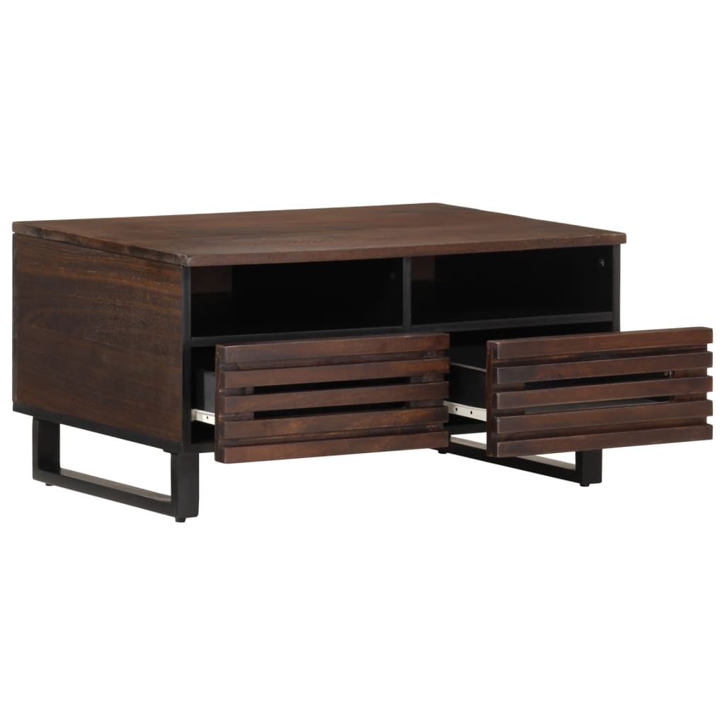 vidaXL Coffee Table Brown 80x55x40 cm Solid Wood Mango