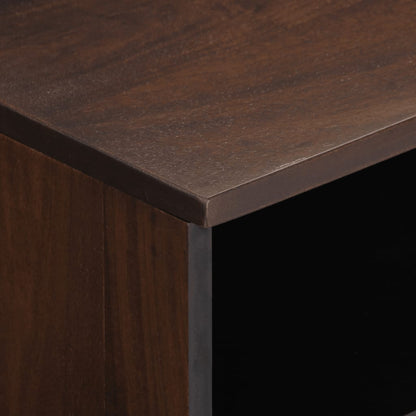 vidaXL TV Cabinet Brown 100x34x46 cm Solid Wood Mango