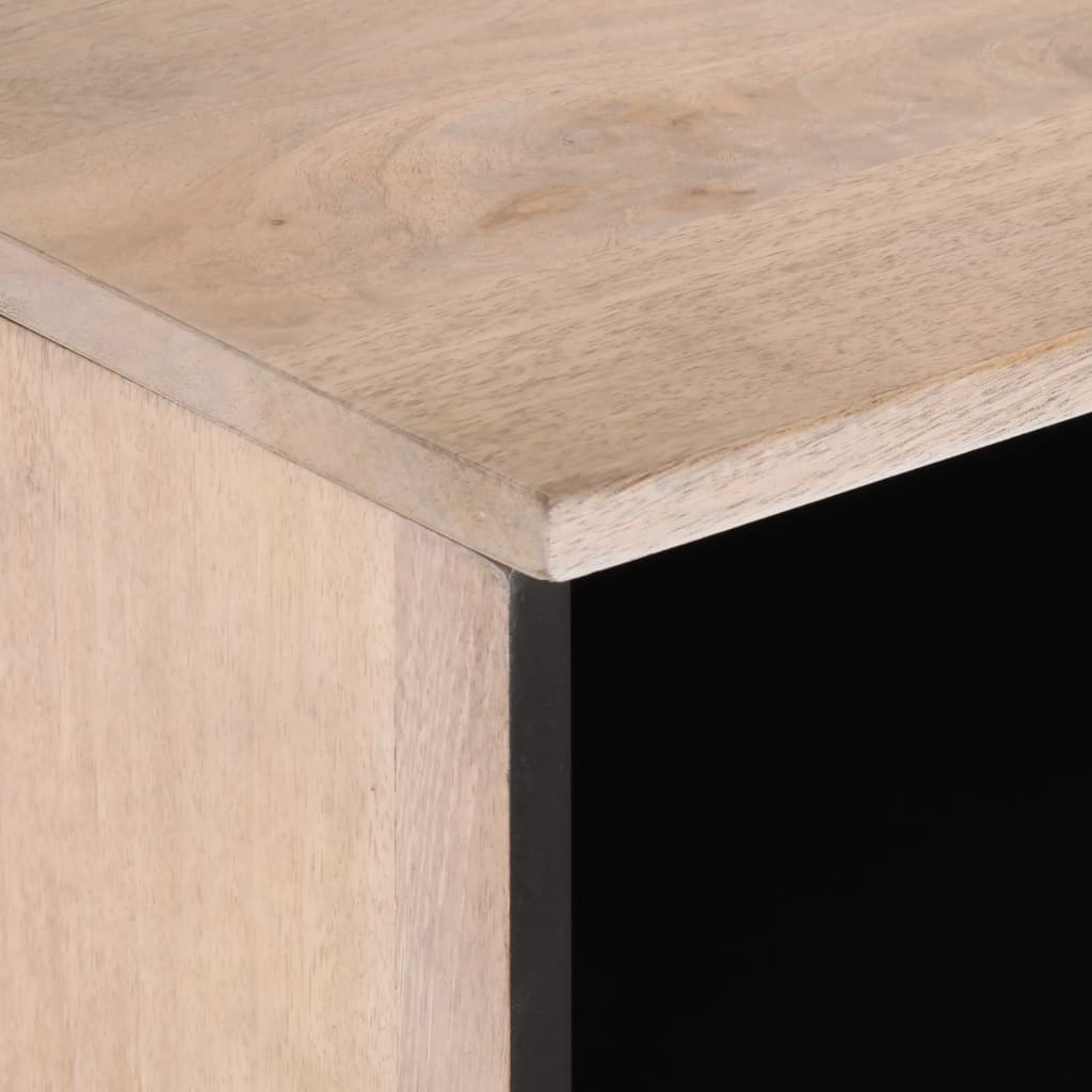vidaXL TV Cabinet 100x34x46 cm Solid Wood Mango