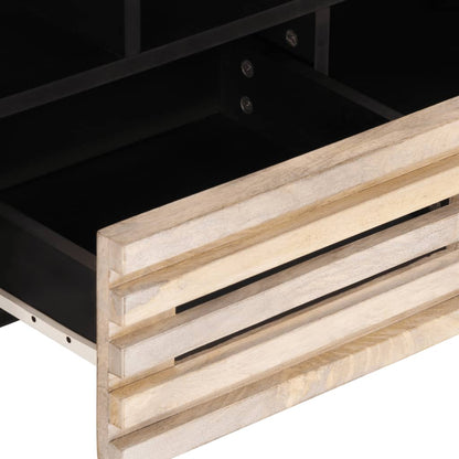 vidaXL TV Cabinet 100x34x46 cm Solid Wood Mango
