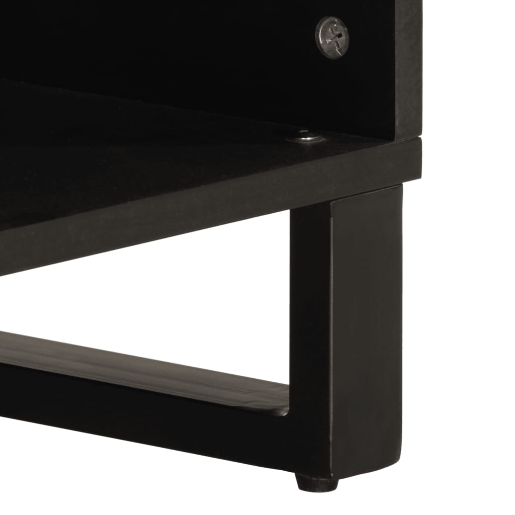 vidaXL TV Cabinet 100x34x46 cm Solid Wood Mango