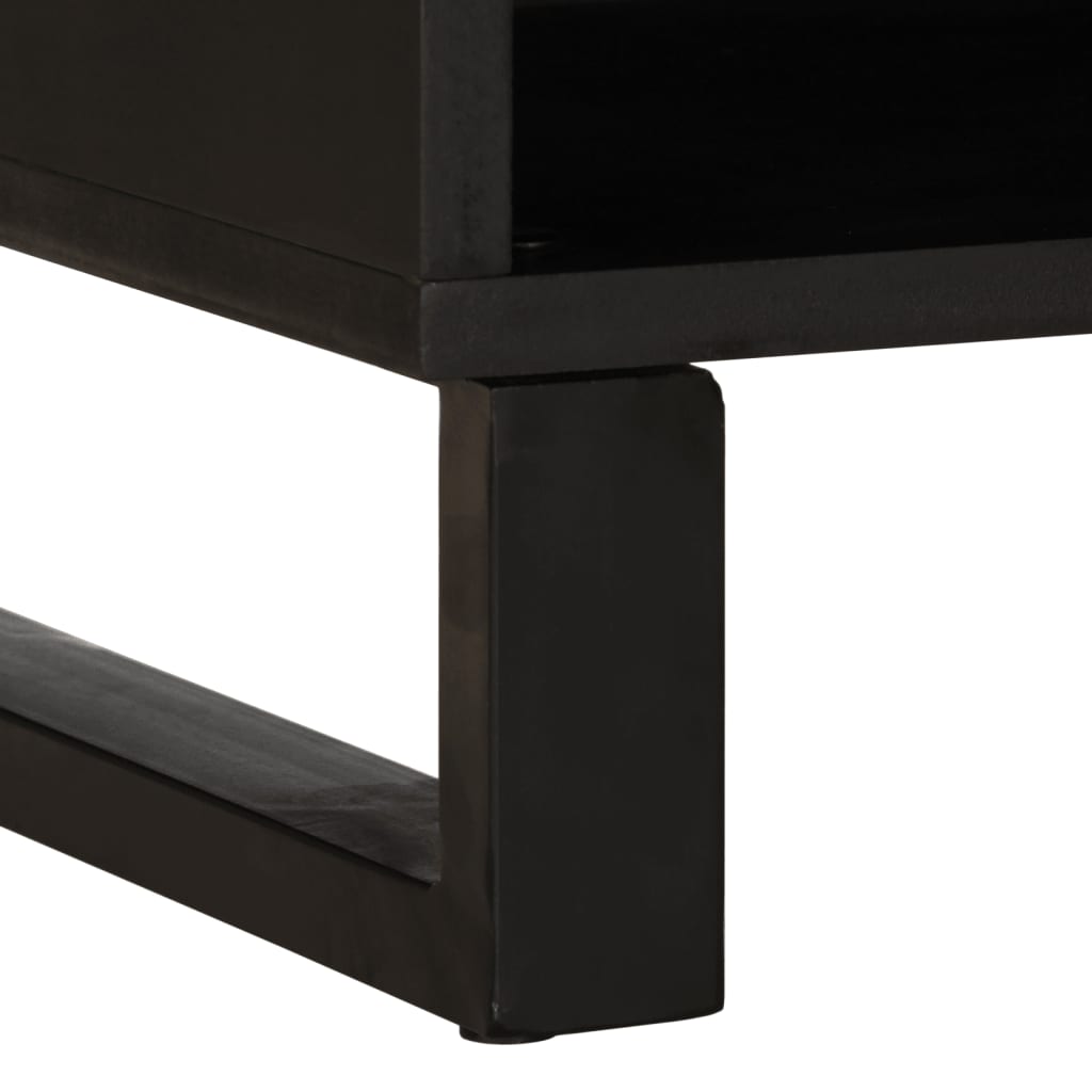 vidaXL TV Cabinet 100x34x46 cm Solid Wood Acacia