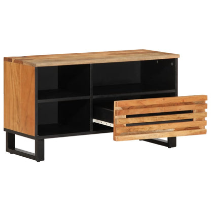 vidaXL TV Cabinet 80x34x46 cm Solid Wood Acacia