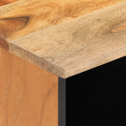 vidaXL TV Cabinet 80x34x46 cm Solid Wood Acacia