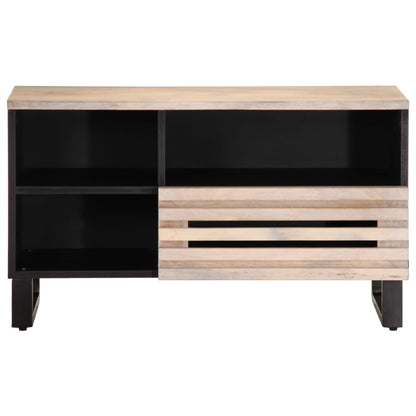 vidaXL TV Cabinet 80x34x46 cm Solid Wood Mango