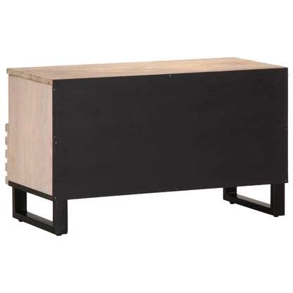 vidaXL TV Cabinet 80x34x46 cm Solid Wood Mango