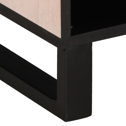 vidaXL TV Cabinet 80x34x46 cm Solid Wood Mango