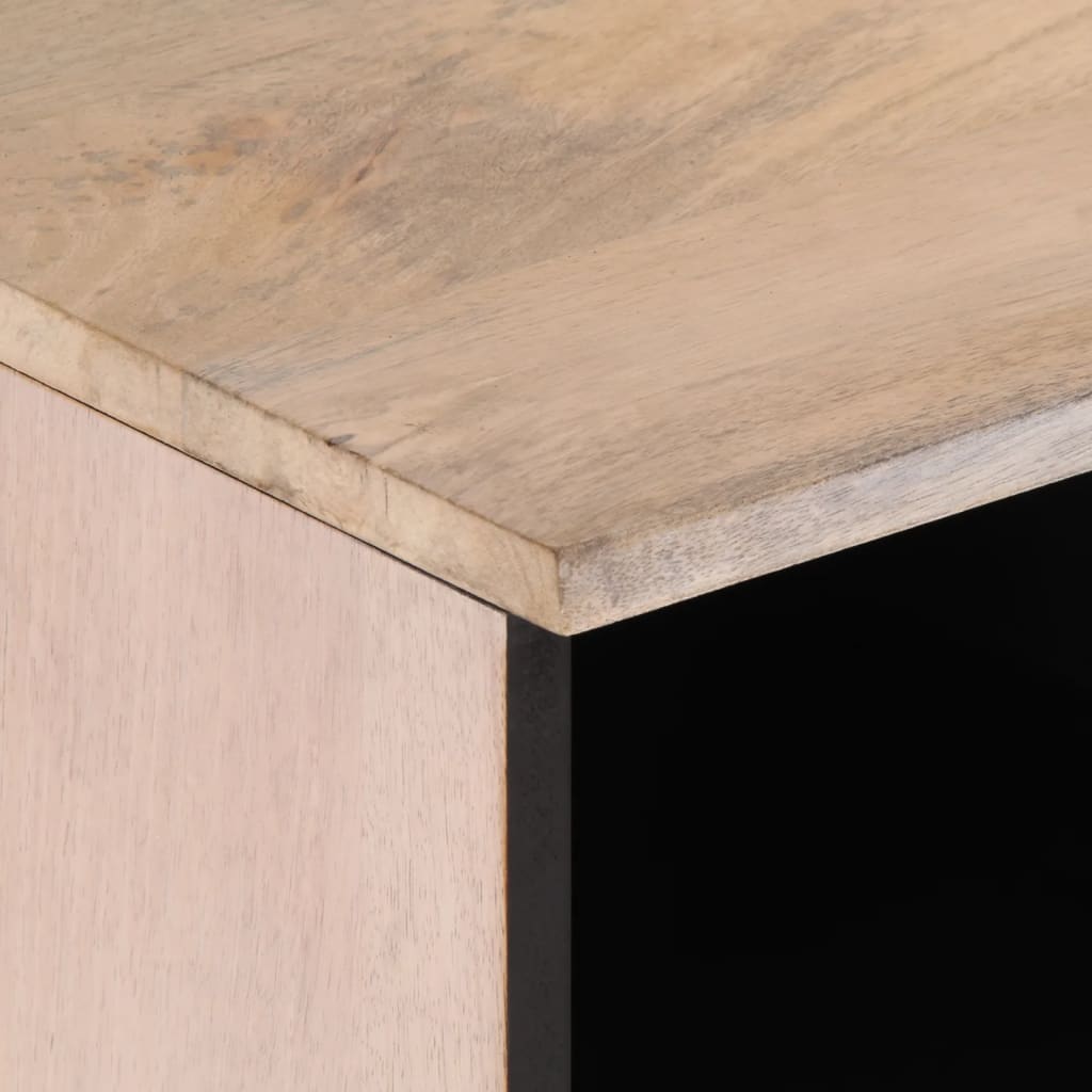 vidaXL TV Cabinet 80x34x46 cm Solid Wood Mango