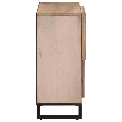 vidaXL Sideboard 80x34x75 cm Solid Wood Mango