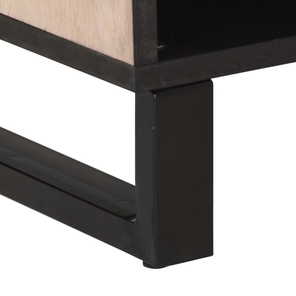 vidaXL Sideboard 80x34x75 cm Solid Wood Mango