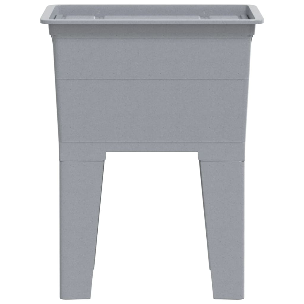 vidaXL Laundry Tub Grey 59x41x75 cm Resin