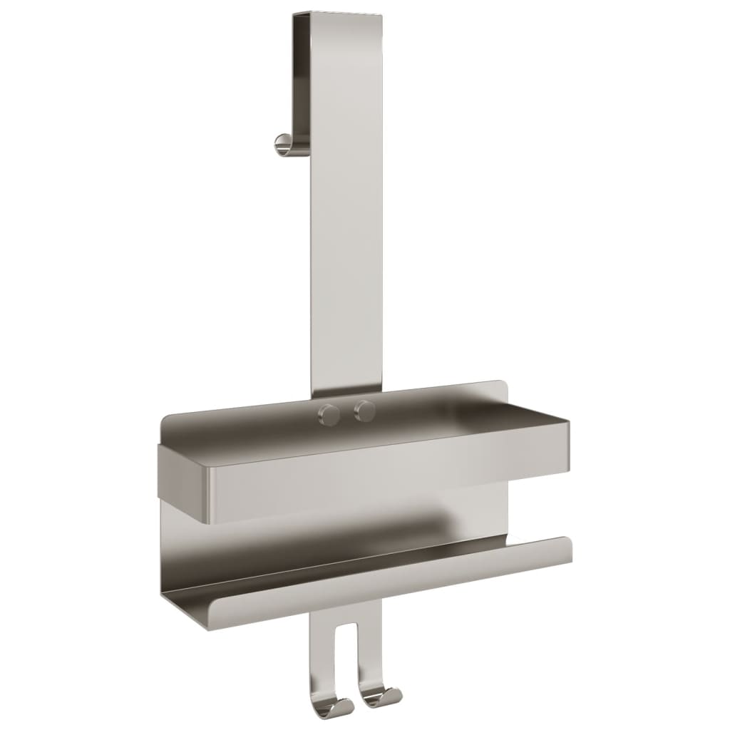 vidaXL Hanging Shower Caddy Brushed 304 Stainless Steel