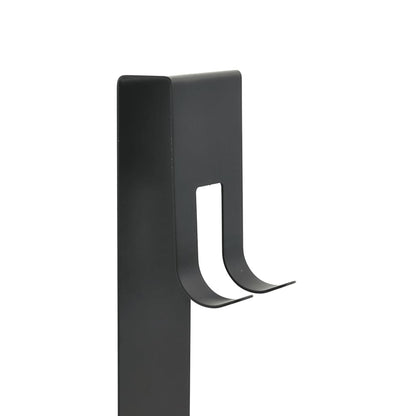 vidaXL Hanging Shower Caddy Matt Black Brushed 304 Stainless Steel