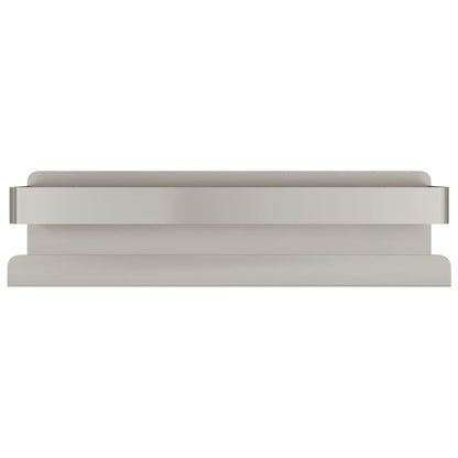 vidaXL Shower Shelf 23x6.5x6 cm Brushed 304 Stainless Steel