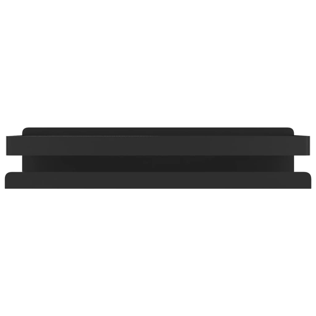 vidaXL Shower Shelf Matt Black 30x10x6 cm Brushed 304 Stainless Steel