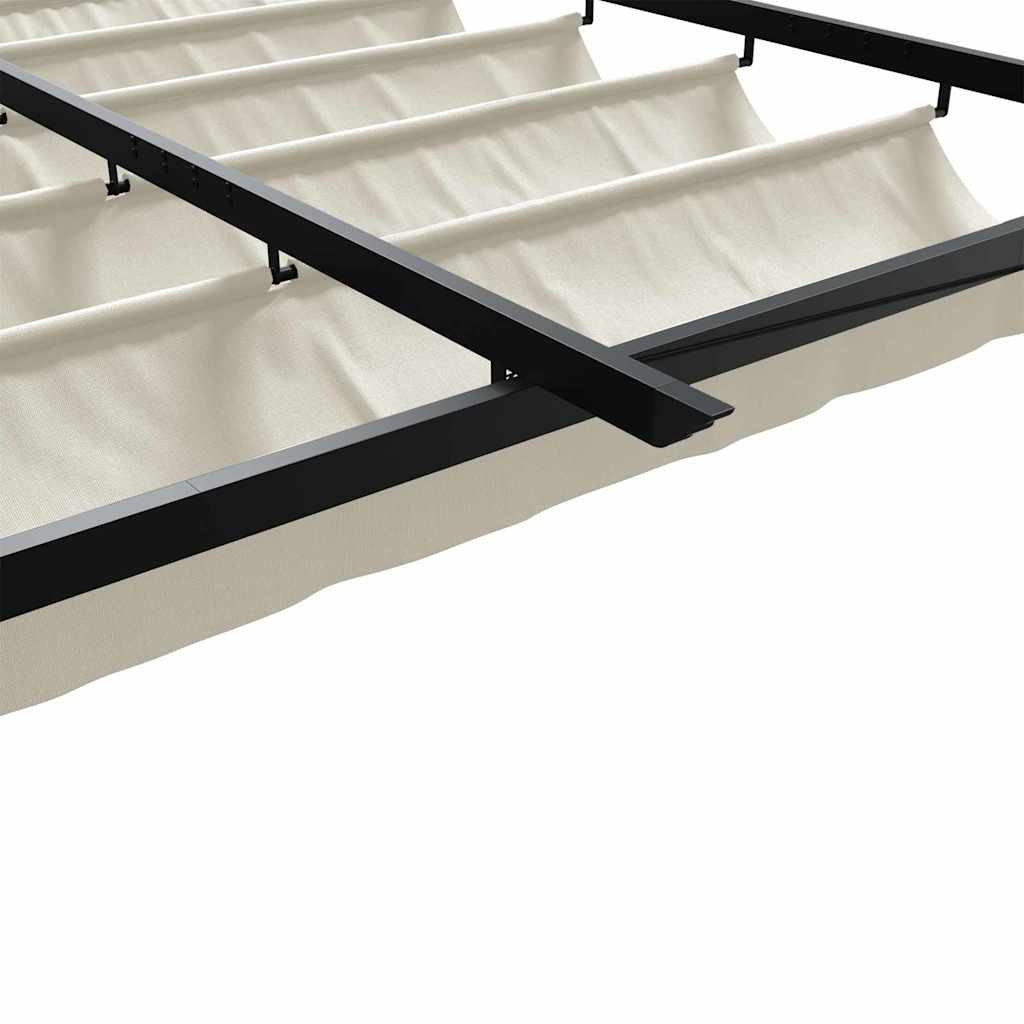 vidaXL Gazebo 300 x 300 x 200 cm Cream Polyester