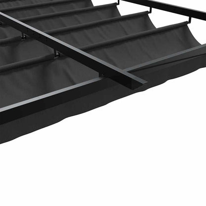 vidaXL Gazebo 400 x 300 x 200 cm Anthracite Polyester