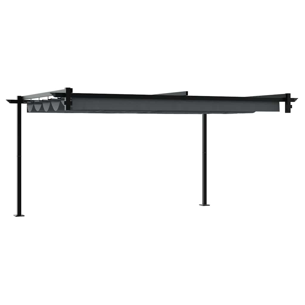 vidaXL Gazebo 400 x 300 x 200 cm Anthracite Polyester