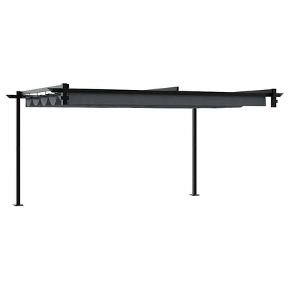 vidaXL Gazebo 400 x 300 x 200 cm Anthracite Polyester