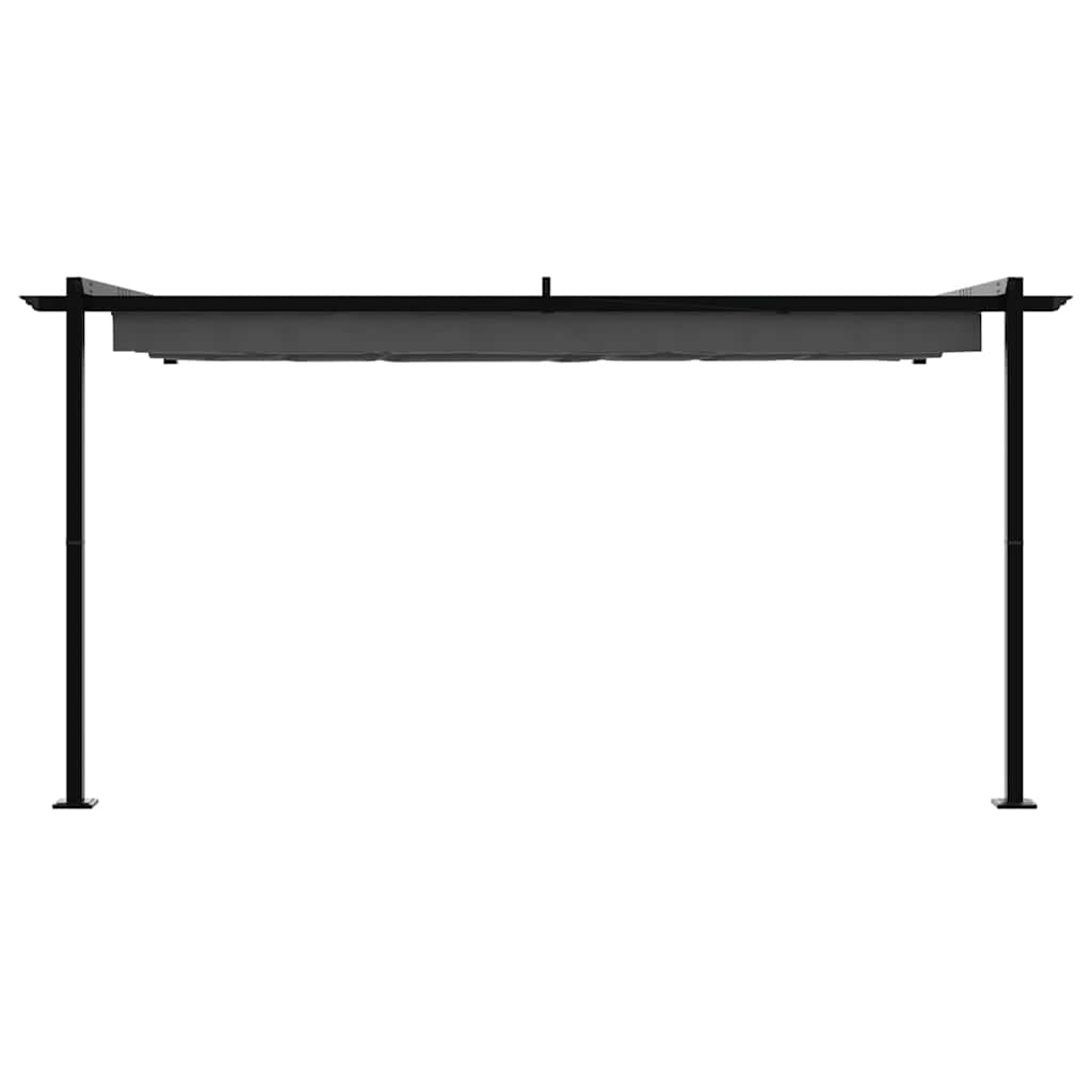 vidaXL Gazebo 400 x 300 x 200 cm Anthracite Polyester
