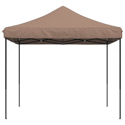 vidaXL Foldable Party Tent Pop-Up Brown 292x292x315 cm