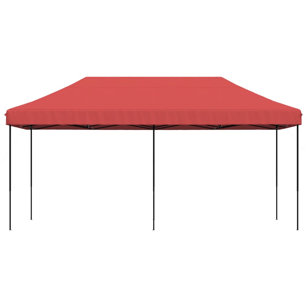 vidaXL Foldable Party Tent Pop-Up Burgundy 580x292x315 cm
